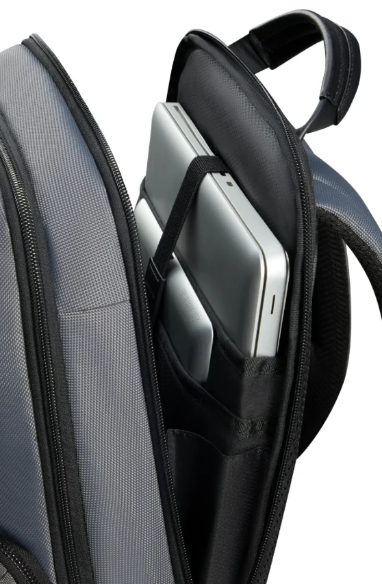 Urban Eye Gray Cognac 2 Pocket Backpack 15.6'