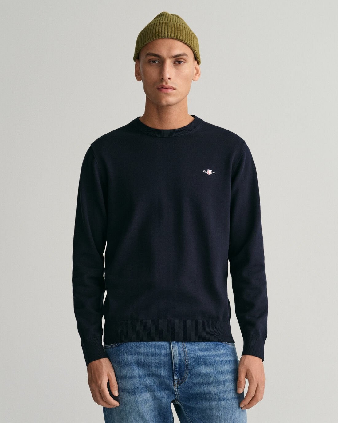 GANT C.COTTON NECK SWEATER 8030561433