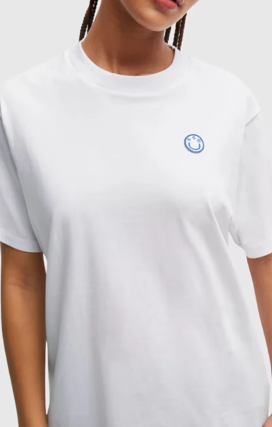 Hugo Blue Vintage T-Shirt 10258021 