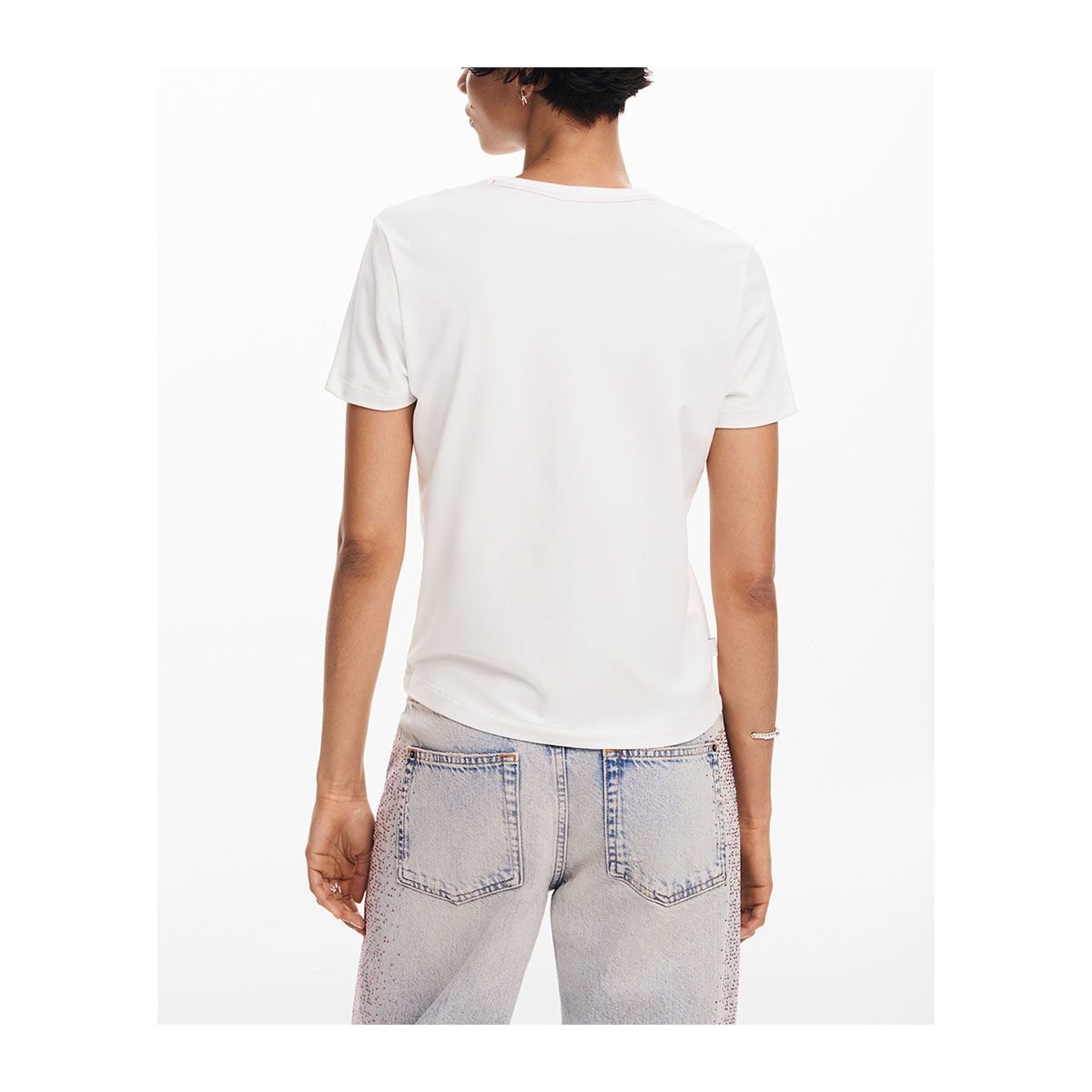 White Droppi T-Shirt