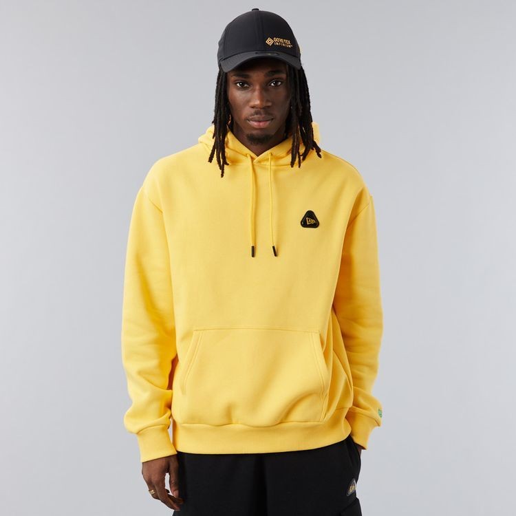 NEW ERA PATCH OVERSIZED HOODED SWEATSHIRT