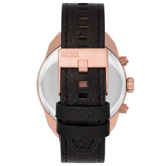 Spiked 49mm Rose Gold Plated Chronograph Men's Watch DZ4607