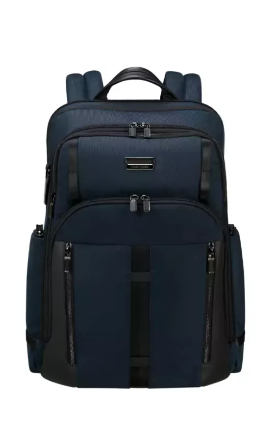 Urban Eye Blue Laptop Expandable Backpack 17.3'