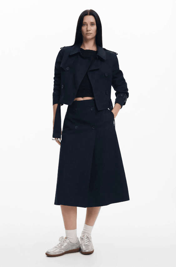 Detachable Vilma Trench