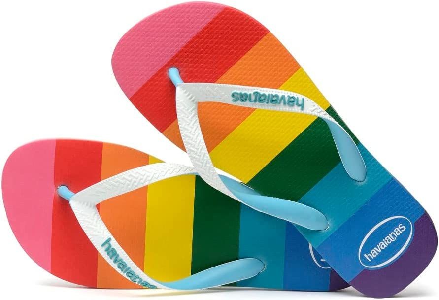 HAVAIANAS TOP PRIDE ALLOVER BLUE 39/40