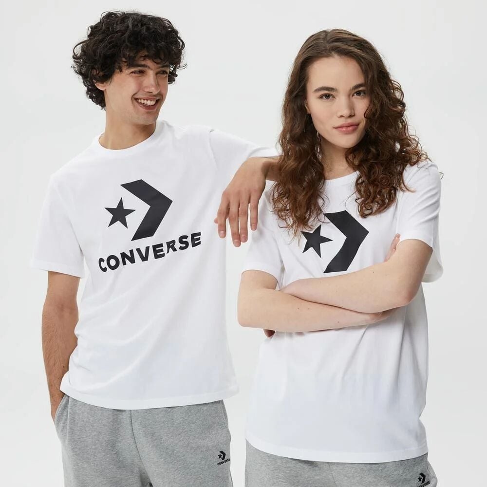 CONVERSE GTO ALLSTAR PARCH TSHIRT WHT S