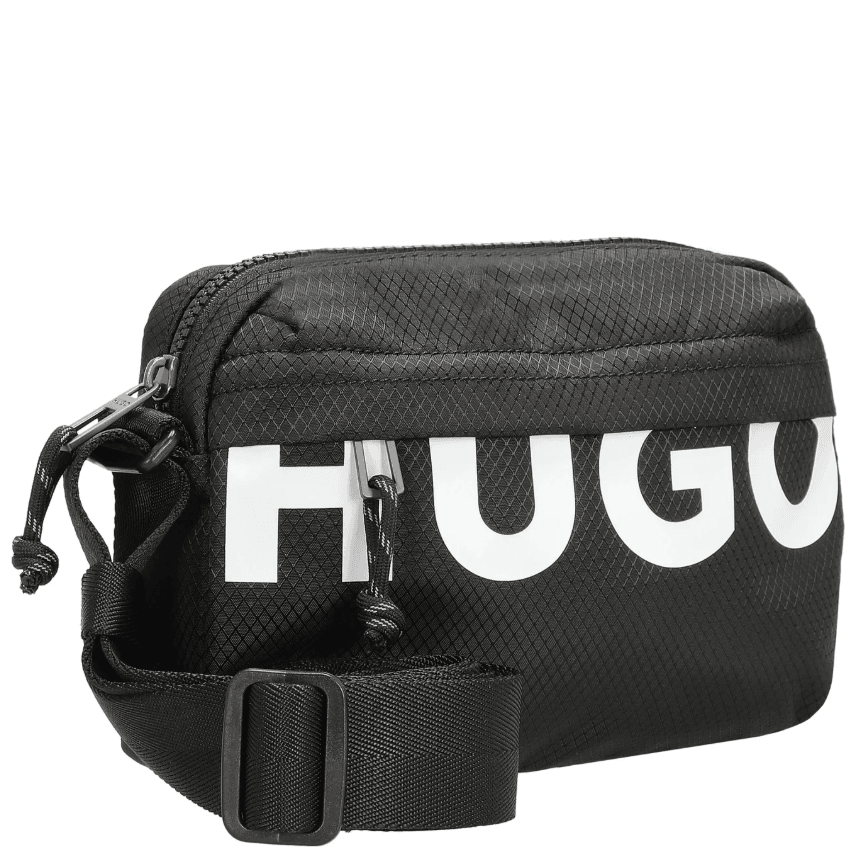 Hugo Red Shaun Black Crossbody Bag 1026965901