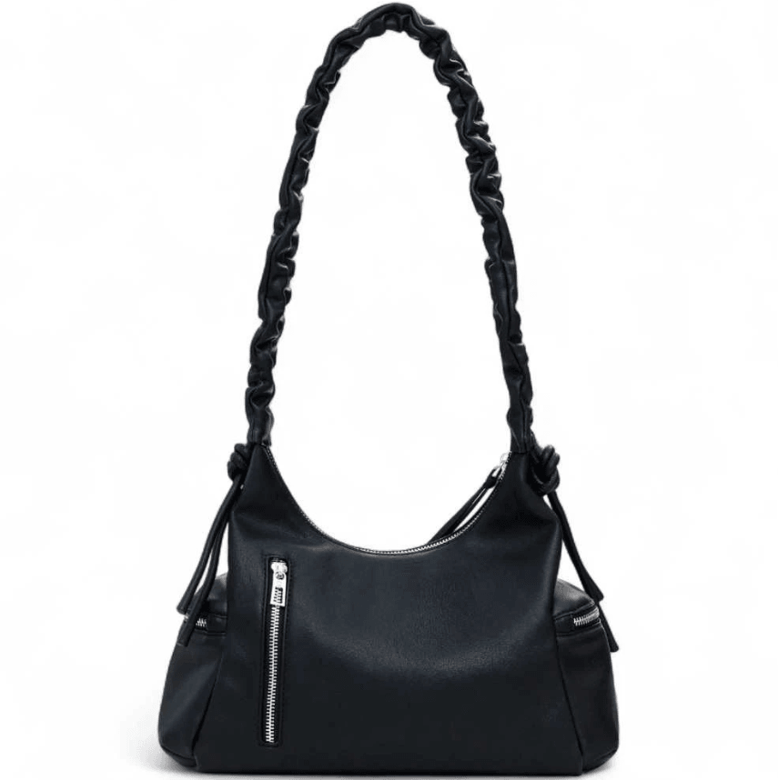 Half Logo Montville Black Shoulder Bag 