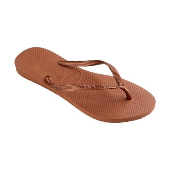 HAVAIANAS SLIM RUST/METALIC COPPER 37/38