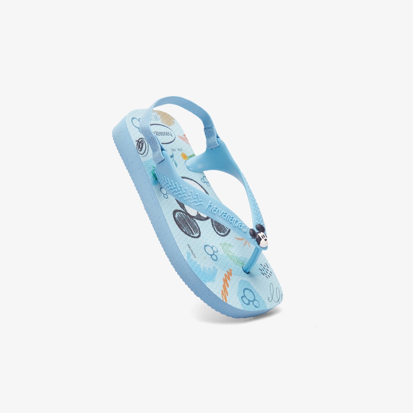 Baby Disney Classic Baby Blue Slippers