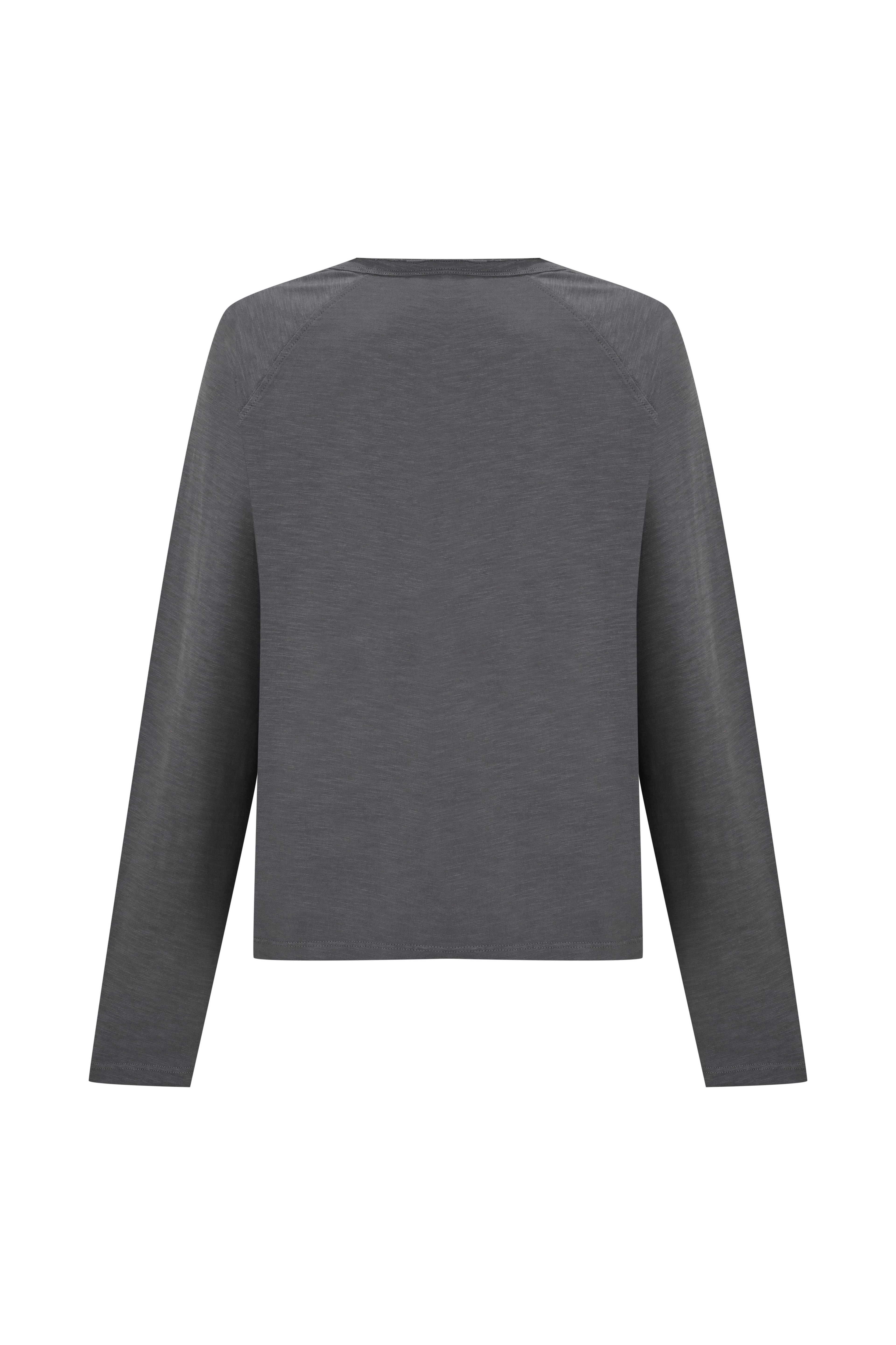 Light Gray Long Sleeve T-Shirt 
