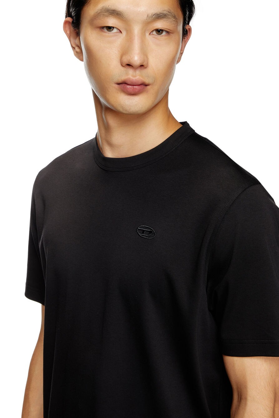 T-Adjust Slits R17 T-Shirt - Black