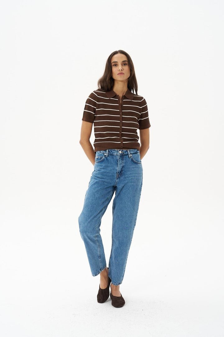 High Waist Jean - Mid Blue