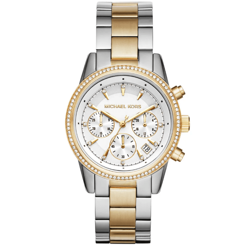 Bryant Chronograph Two-Tone Stainless Steel Women's Watch MK6474