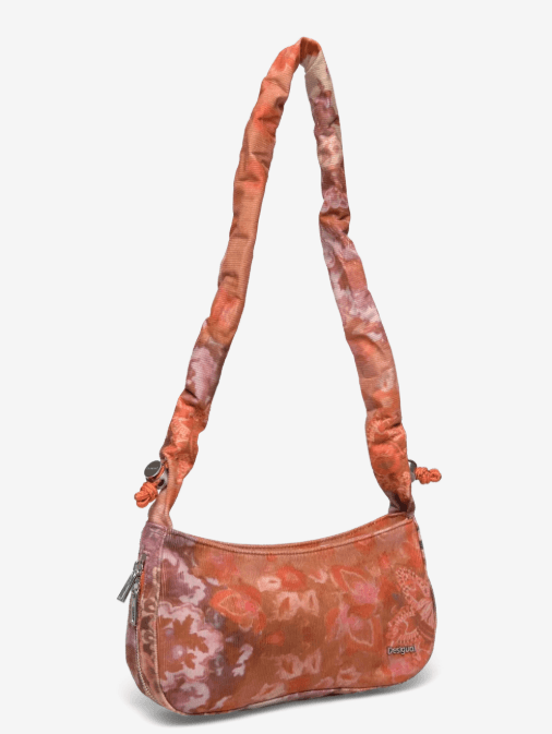 India Micro Cordry Alsacia Orange Shoulder Bag 