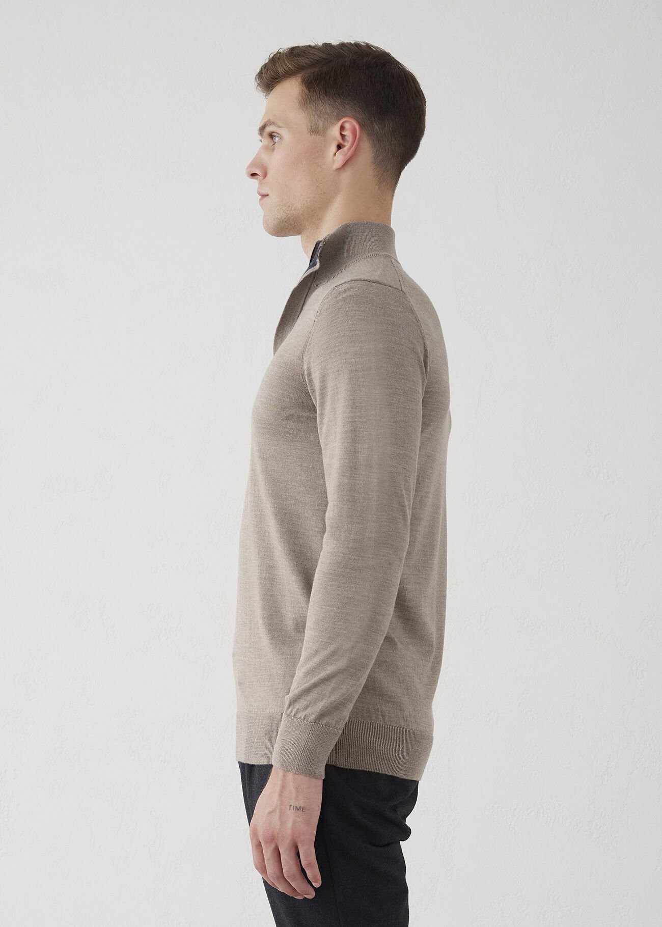 BORIS BECKER AZAG KNITWEAR BEIGE