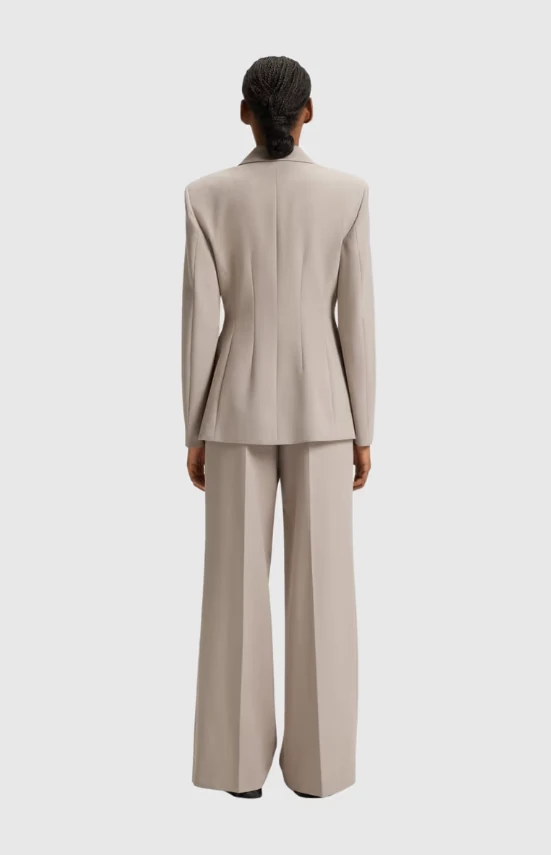 Hugo Red Asmalla Pink Beige Blazer Jacket 10218228 03