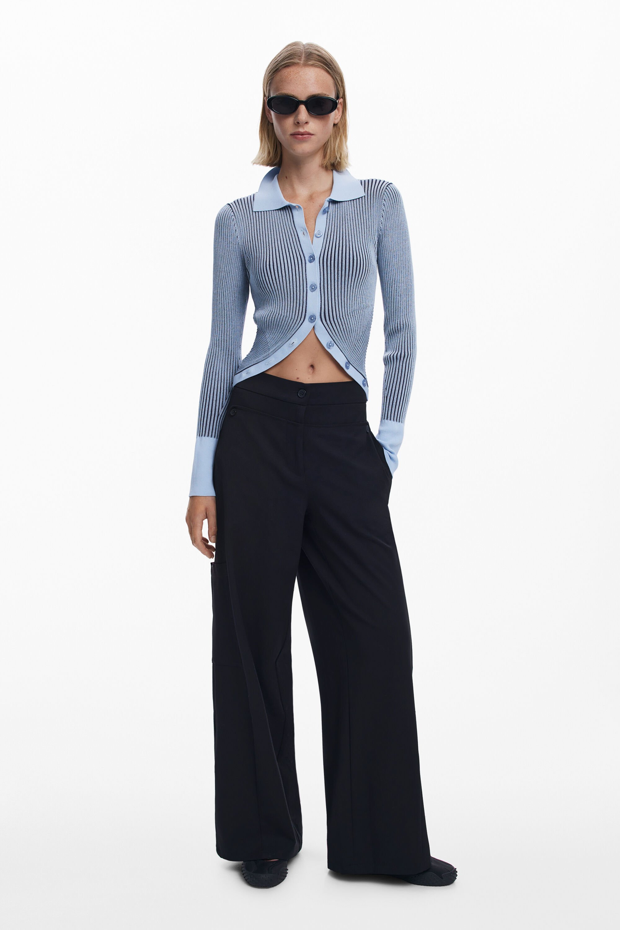 Late Black Trousers 