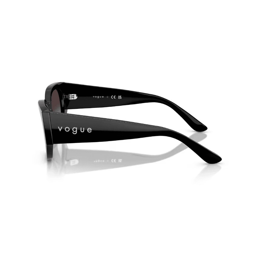 Gradient Grey Lens Irregular Sunglasses 0VO5641SUW44/8G53