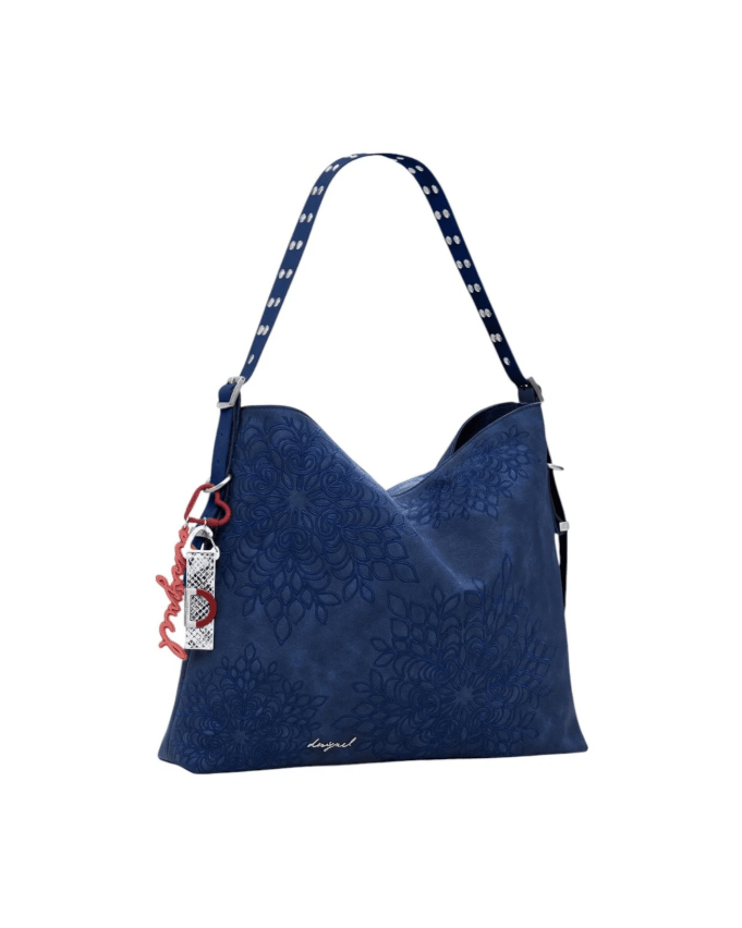 Sierra Buxton Blue Shoulder Bag 