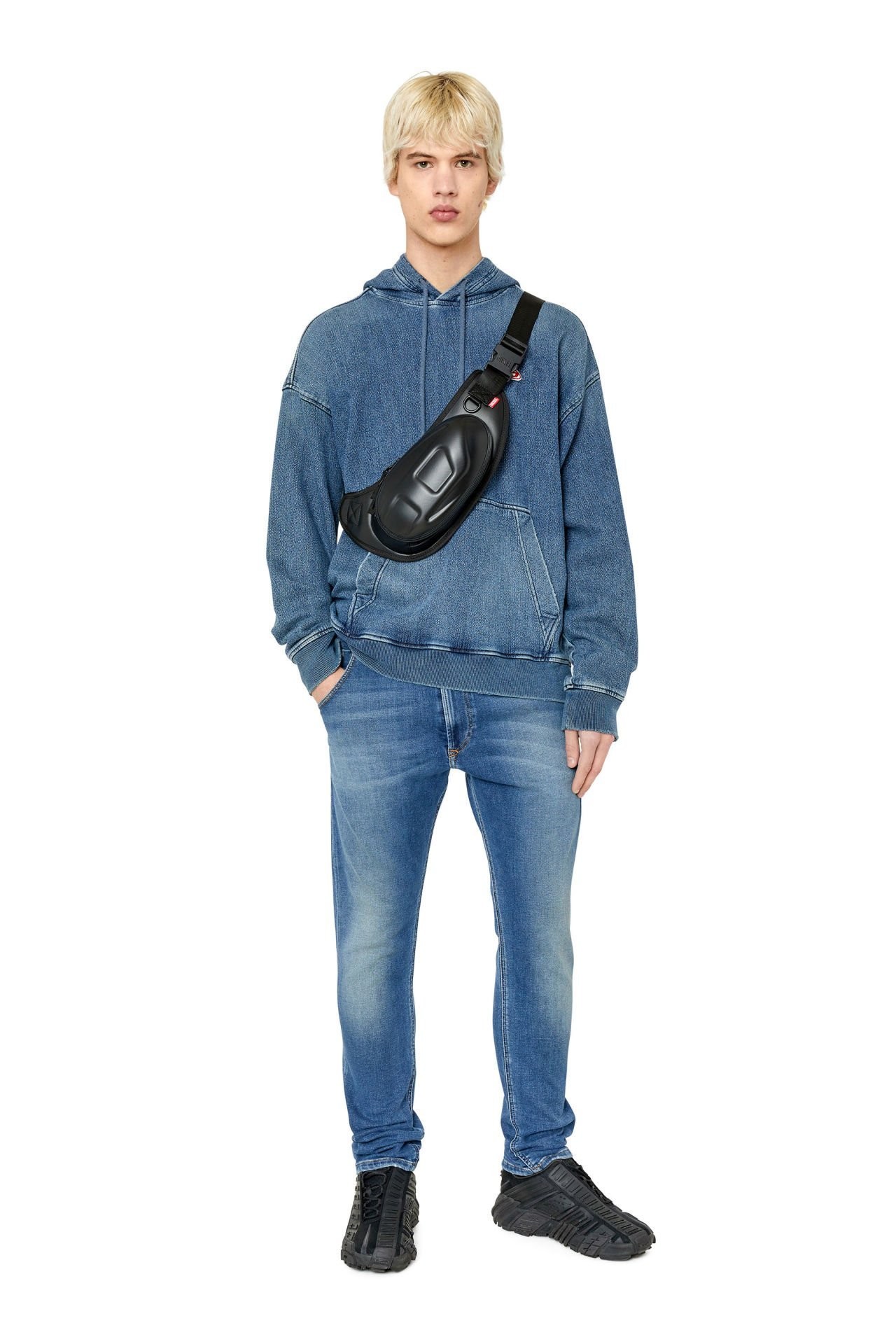 DIESEL KROOLEY-Y-T L.32 Sweat je BLUE 30