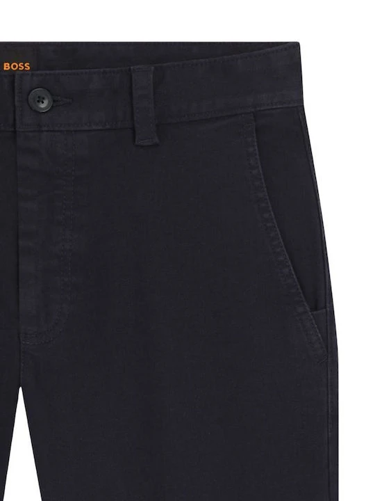 Boss Orange Slim Chino Black Trouser 10253238