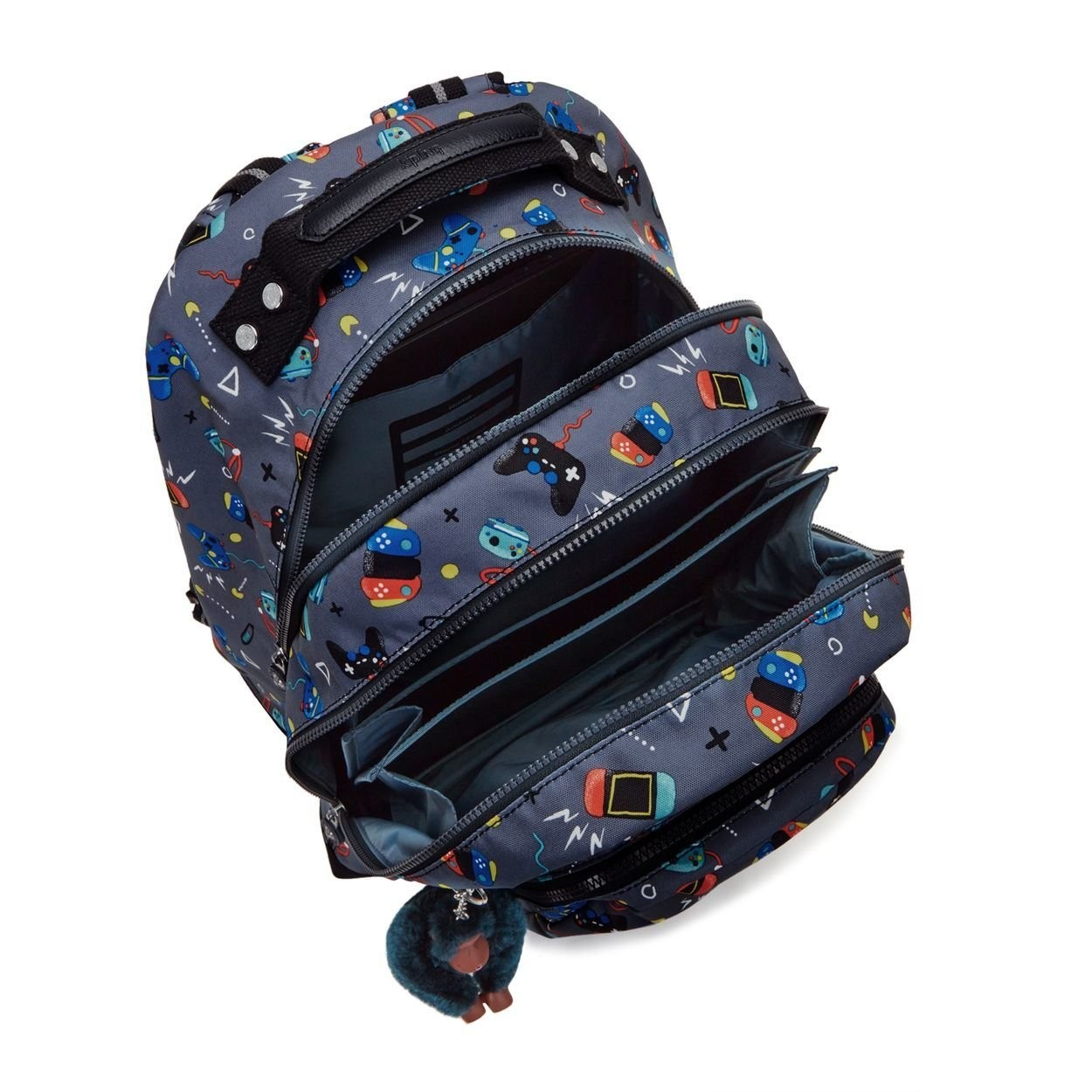KIPLING CLASS ROOM Gaming Grey Backpacks