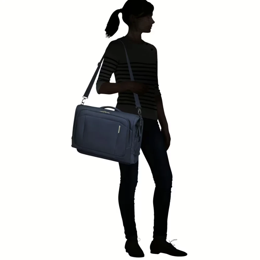 Respark Midnight Blue Garment Bag Trifold 