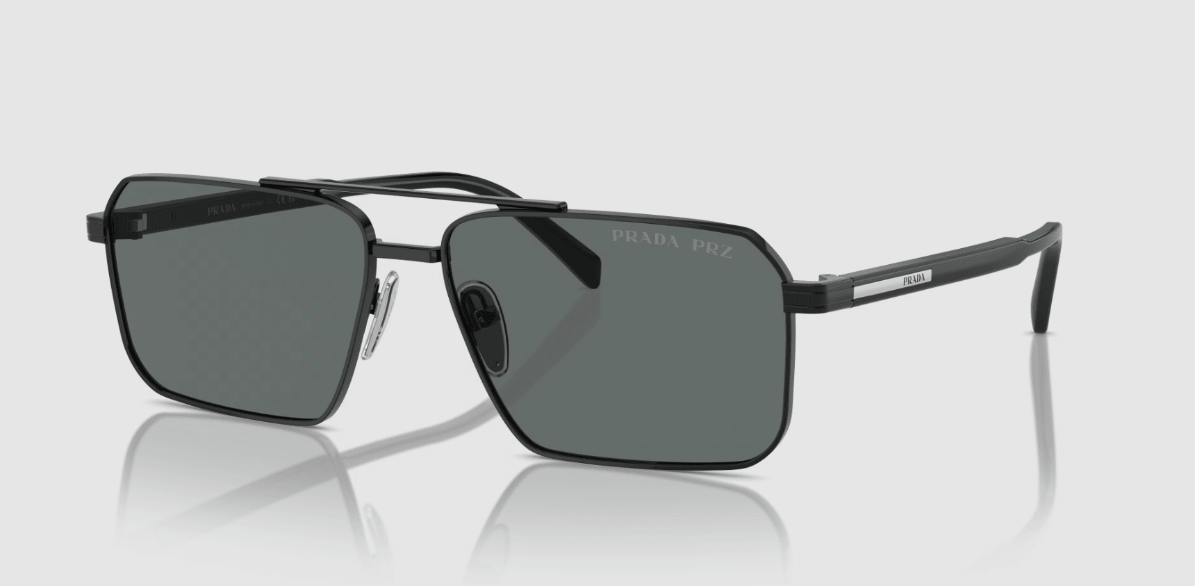 Black Steel Sunglasses 0PR A57S