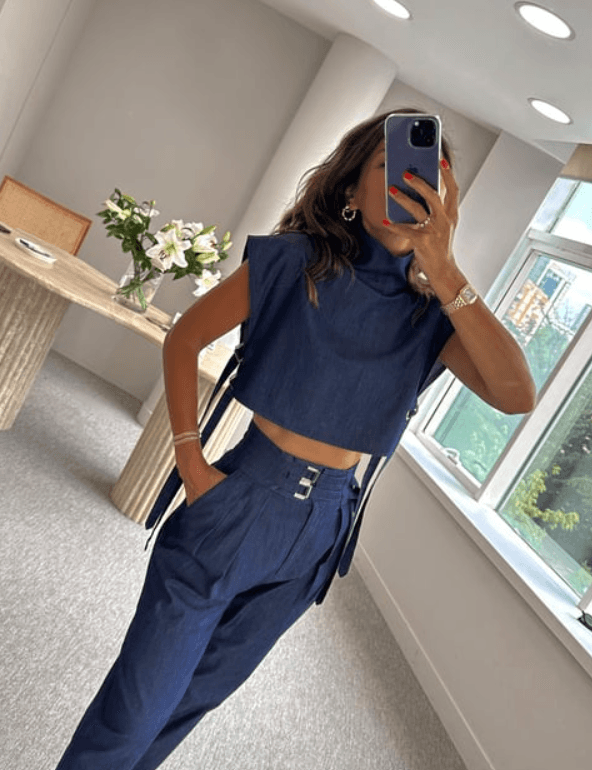 Via Denim Top