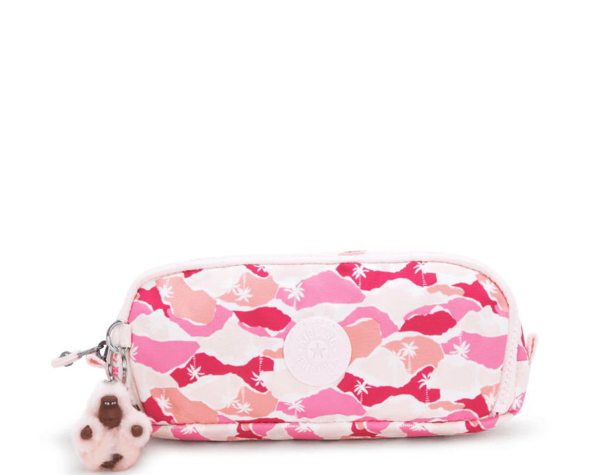 Gitroy Pink Palm Pencil Case KPKI35601BV1