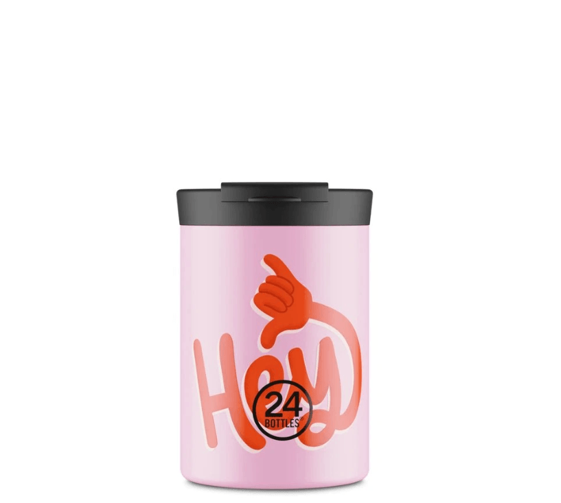 Hey Pink! Travel Tumbler 350ml 