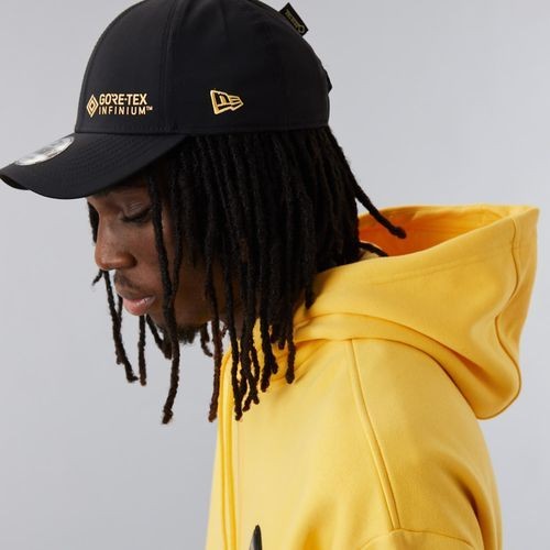 NEW ERA PATCH OVERSIZED HOODED SWEATSHIRT