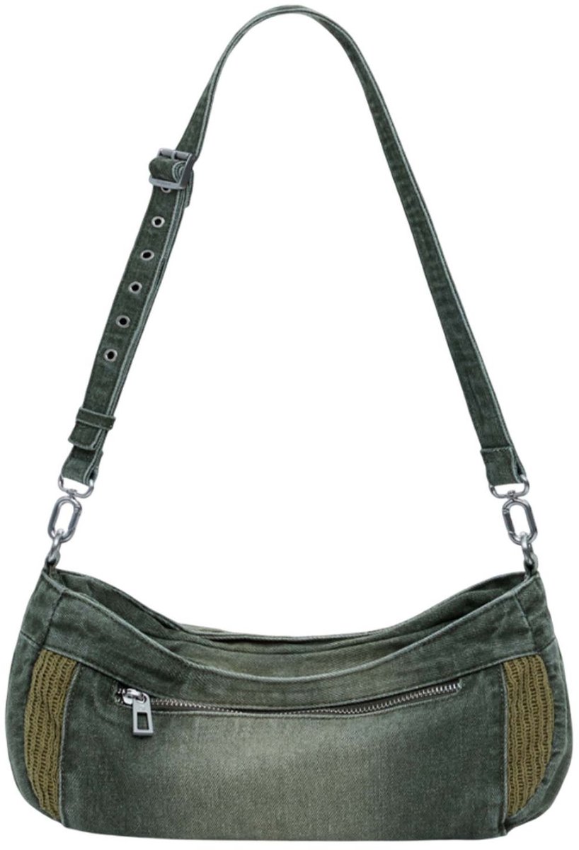 Bravo Hybrid Donosti Green Shoulder Bag
