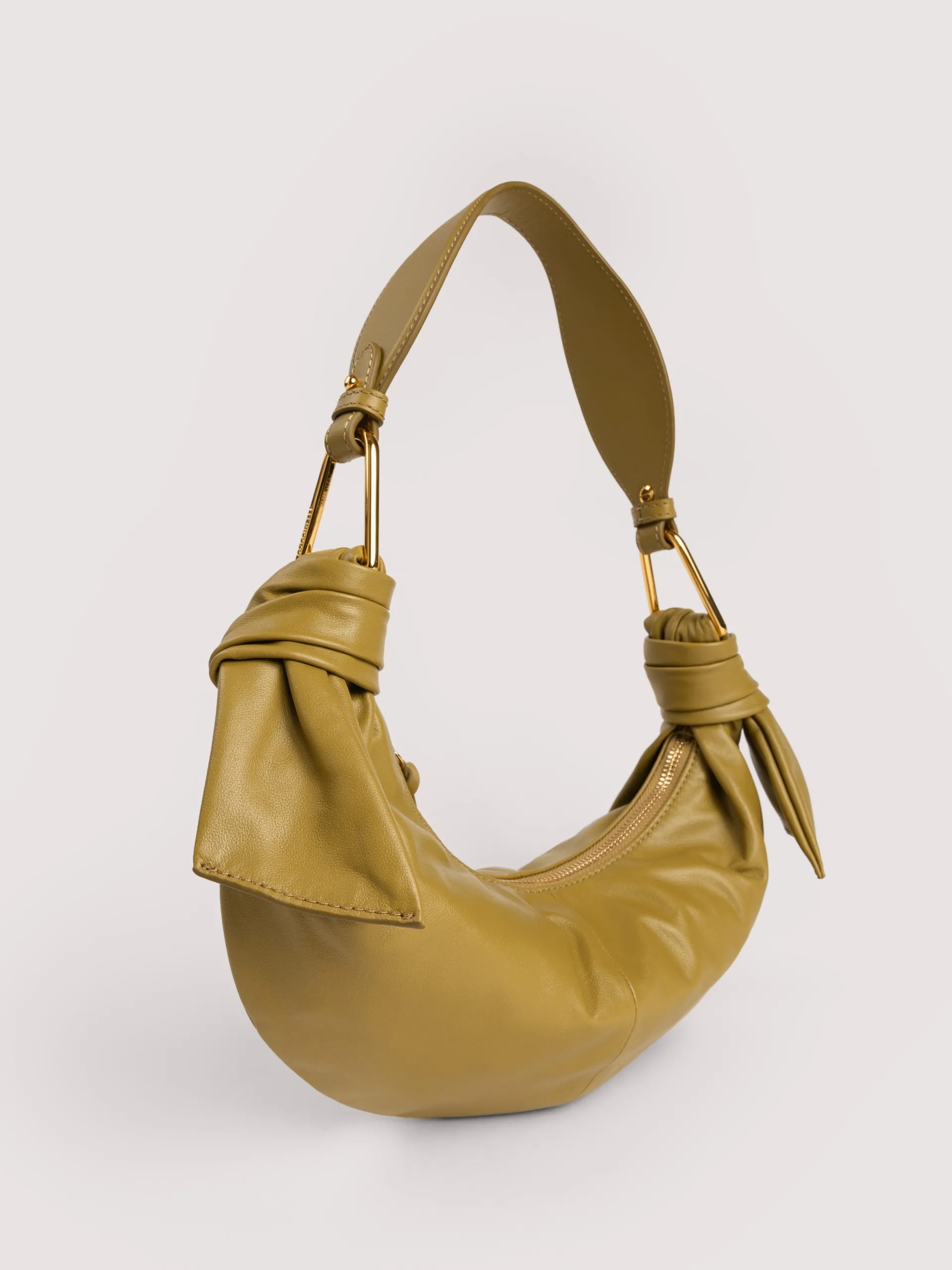 Furoshki Yellow Hobo Shoulder Bag E1U1A130301