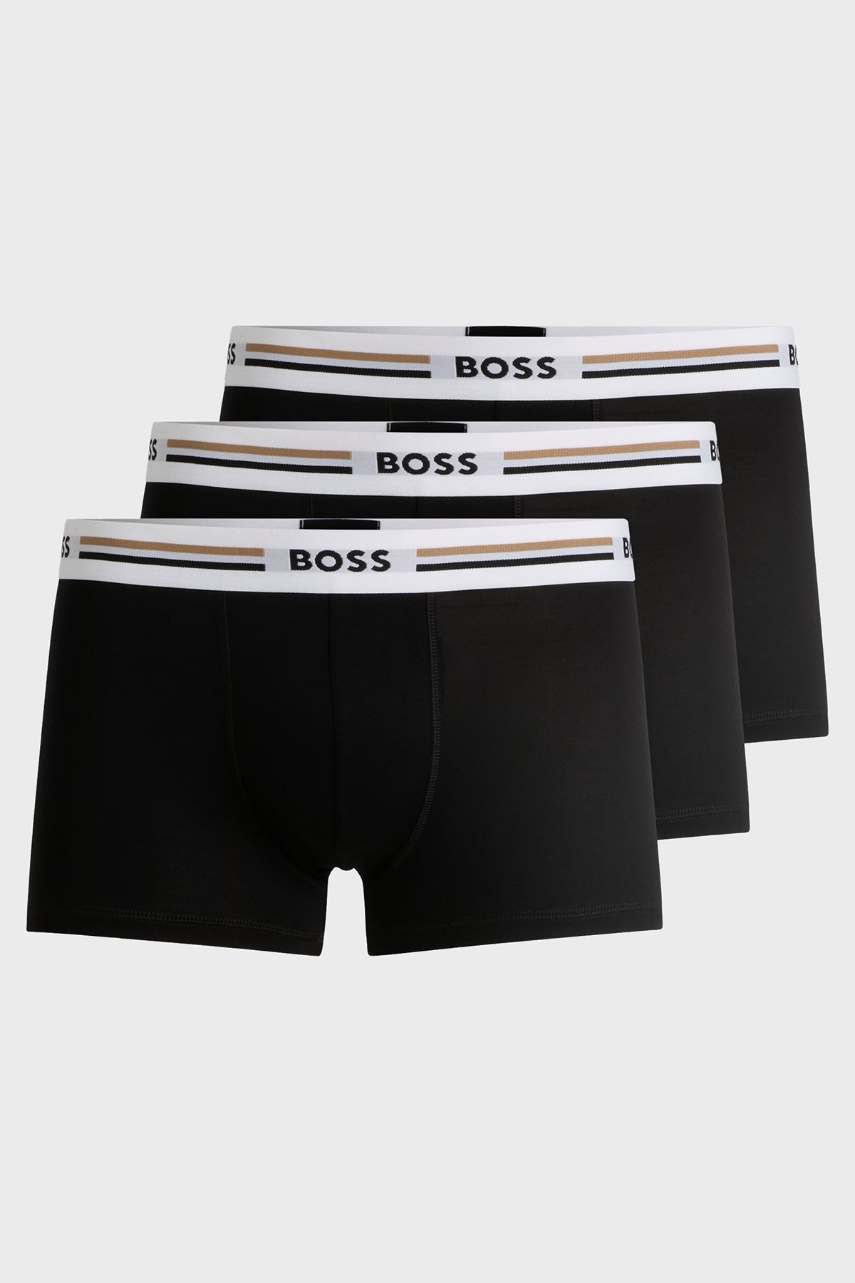 Boss Black 3Pack Revive Trunks 10249667