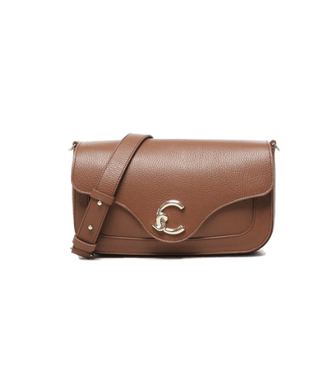 C-Me Cognac Handbag E1SSL120301