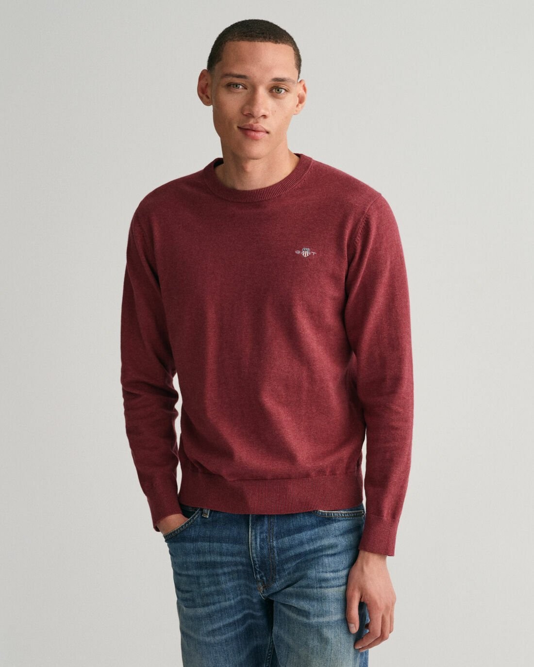 GANT C.COTTON NECK SWEATER 8030561677