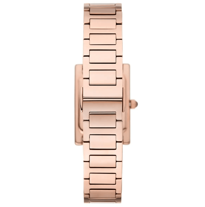 Two-Hand Rose Gold-Tone Stainless Steel Women's Watch AR11641