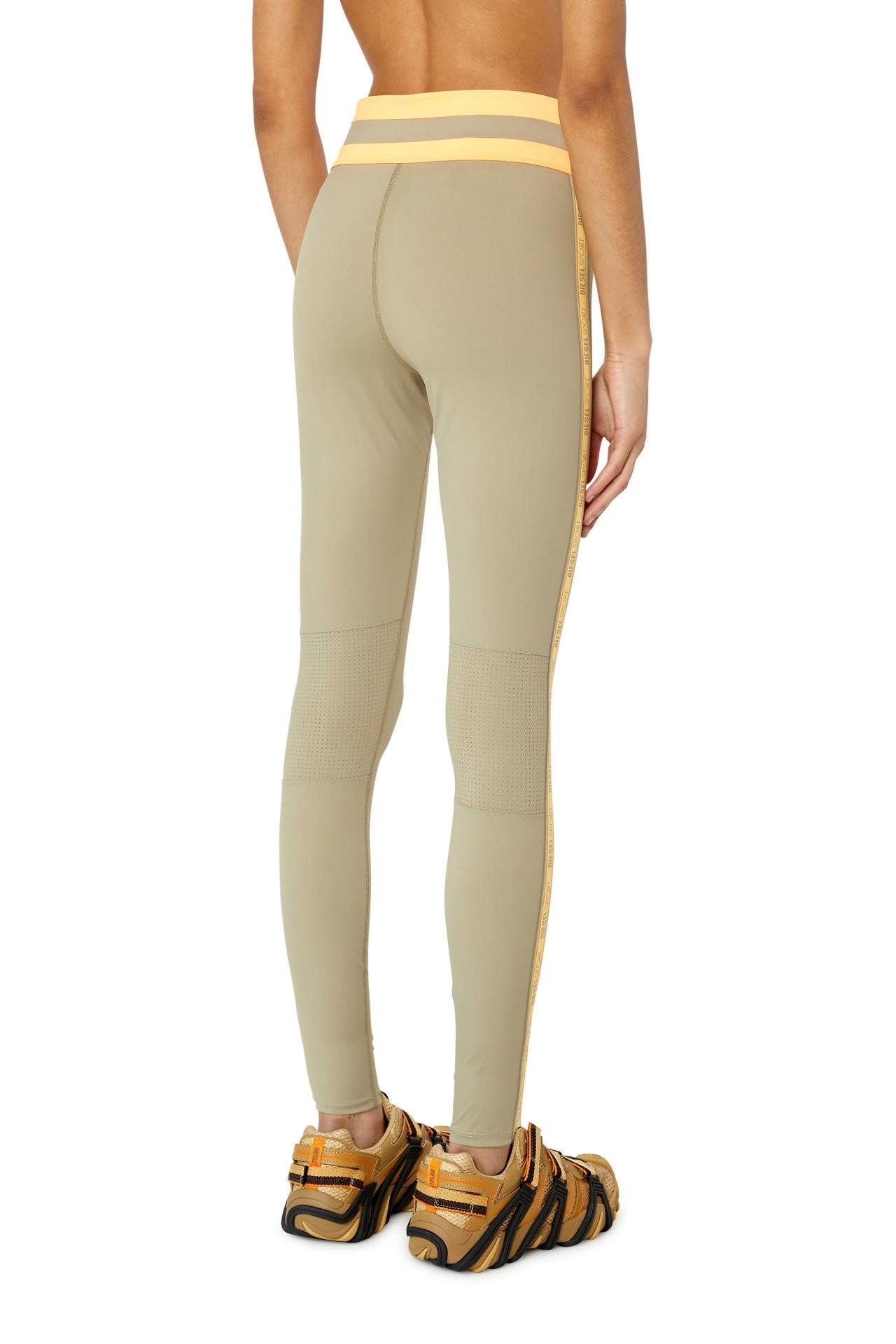 DIESEL AWSB-BREE-WT35 Leggings BEIGE S