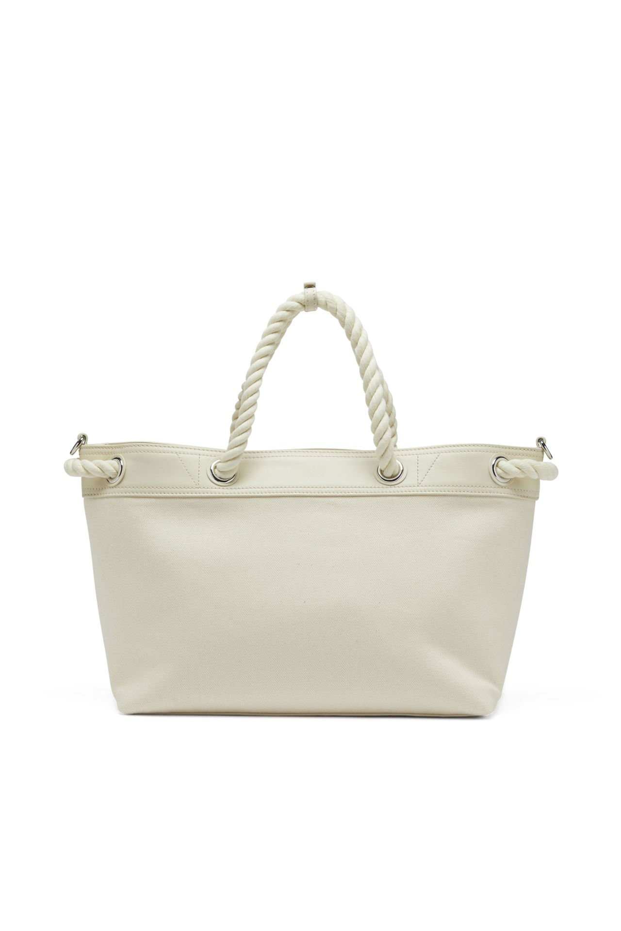 DIESEL ROPE TOTE M SHOPPING OFFWHITE UNI