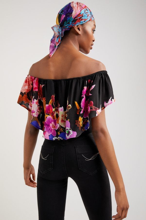 Christian Lacroix flower top