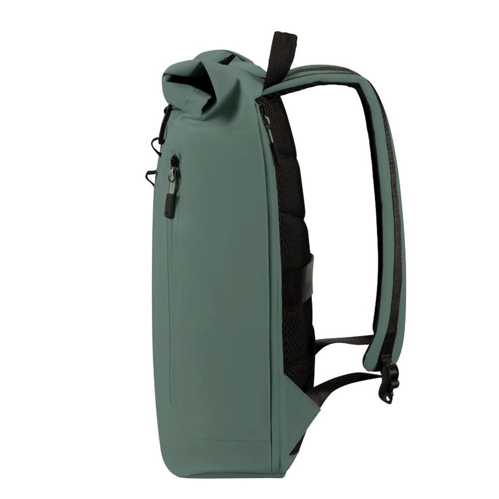 Coatify BIZ Roll Top 15.6' Green Backpack