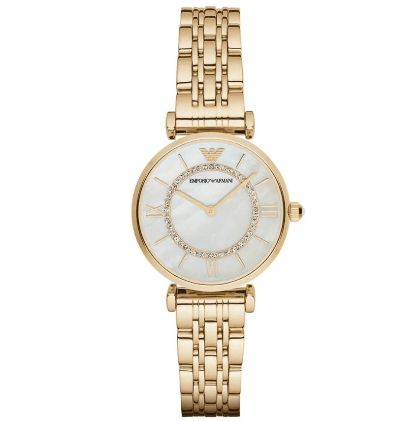 Gold Stainless Steel Women's Watch AR1907