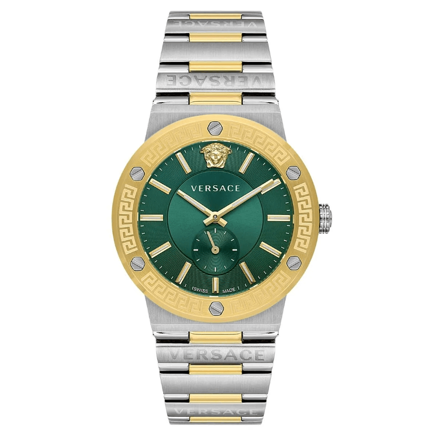 Gold Metallic Unisex Watch VRSCVEVI00420