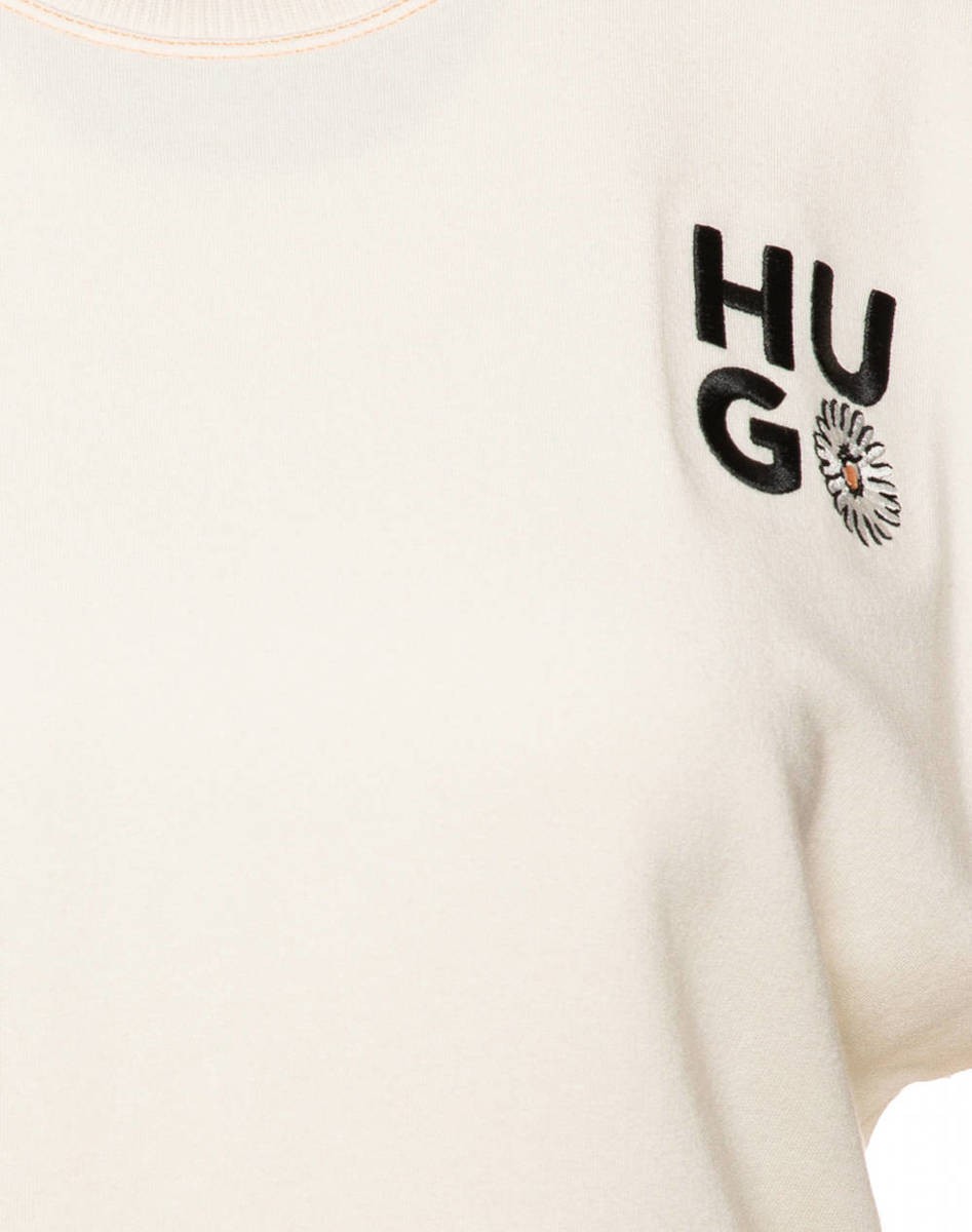 Hugo Red Daizy Natural White T-Shirt 1027124101