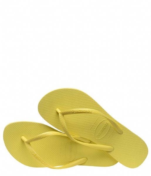 HAVAIANAS SLIM YELLOW PIXEL 37/38