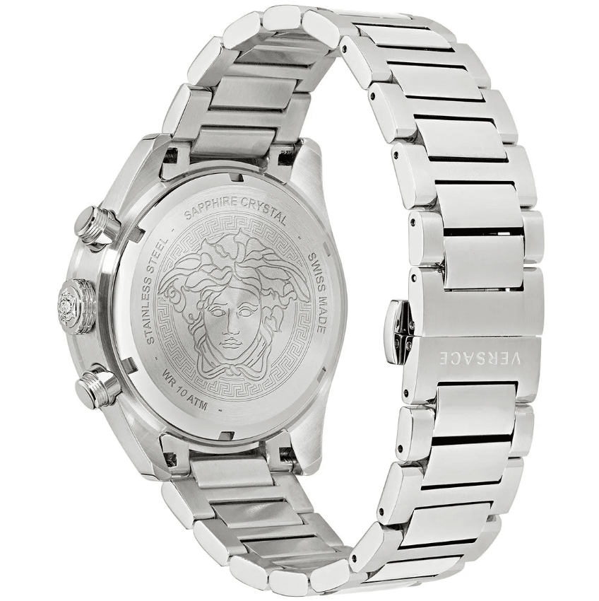 Metallic Grey Stainless Steel Men's Watch VRSCVE6K00323