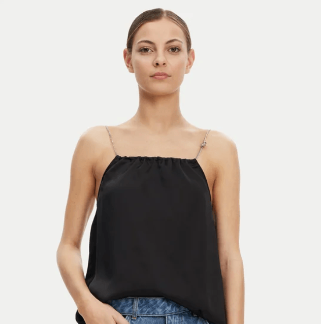 Hugo Red Cebenai Black Blouse 1026372001