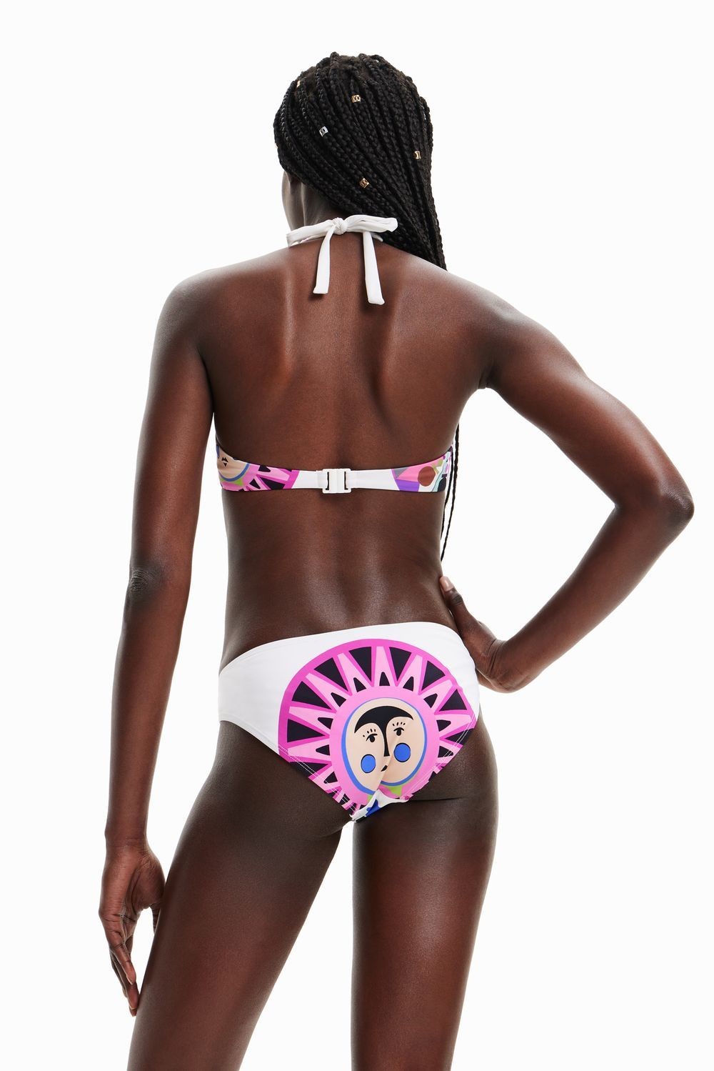 DESIGUAL SWIM MOON-LACROIX WHITE S